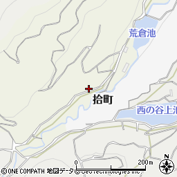 愛媛県伊予郡砥部町重光721周辺の地図