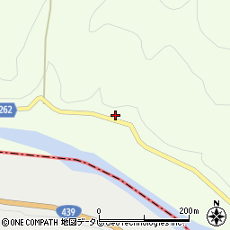 高知県長岡郡大豊町葛原1331周辺の地図