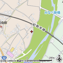 和歌山県日高郡みなべ町山内1286周辺の地図
