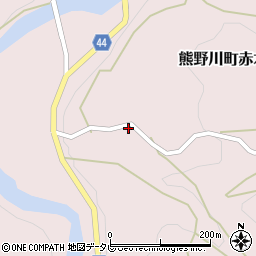 和歌山県新宮市熊野川町赤木530-2周辺の地図