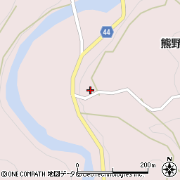 和歌山県新宮市熊野川町赤木575周辺の地図