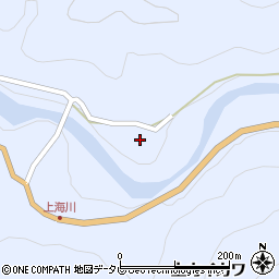 徳島県那賀郡那賀町海川ヒウラ30周辺の地図