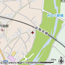 和歌山県日高郡みなべ町山内1271周辺の地図