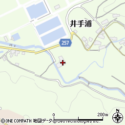 福岡県北九州市小倉南区井手浦208周辺の地図