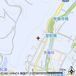 和歌山県田辺市中芳養1160周辺の地図