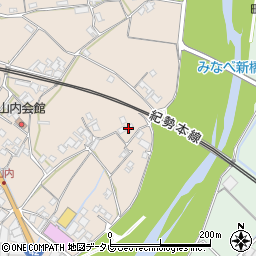 和歌山県日高郡みなべ町山内1273周辺の地図