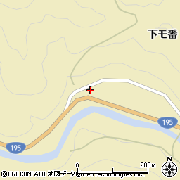徳島県那賀郡那賀町木頭折宇西シ13周辺の地図