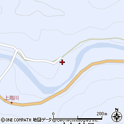 徳島県那賀郡那賀町海川ヒウラ34周辺の地図