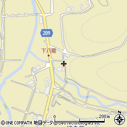 愛媛県東温市下林甲-425周辺の地図