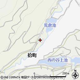 愛媛県伊予郡砥部町重光709周辺の地図