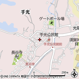 福岡県福津市手光1551周辺の地図