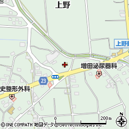 ファミリーマート伊予上野店周辺の地図