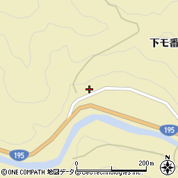 徳島県那賀郡那賀町木頭折宇西シ14周辺の地図