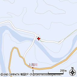 徳島県那賀郡那賀町海川ヒウラ55周辺の地図
