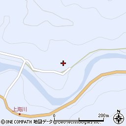 徳島県那賀郡那賀町海川ヒウラ44周辺の地図