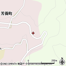 和歌山県田辺市芳養町3857周辺の地図