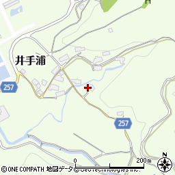 福岡県北九州市小倉南区井手浦172周辺の地図