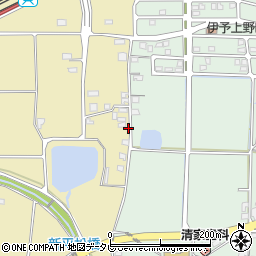 愛媛県伊予市上三谷甲-434周辺の地図