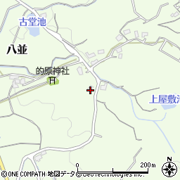 福岡県福津市八並1003周辺の地図