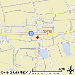 愛媛県東温市下林甲-2774周辺の地図