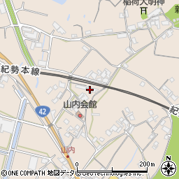 和歌山県日高郡みなべ町山内926周辺の地図