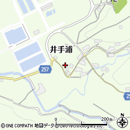 福岡県北九州市小倉南区井手浦260周辺の地図