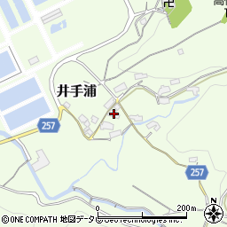 福岡県北九州市小倉南区井手浦189周辺の地図