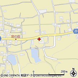 愛媛県東温市下林甲-2583周辺の地図