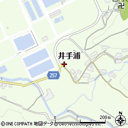 福岡県北九州市小倉南区井手浦259周辺の地図