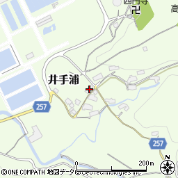 福岡県北九州市小倉南区井手浦261周辺の地図