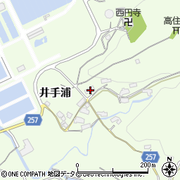 福岡県北九州市小倉南区井手浦277周辺の地図