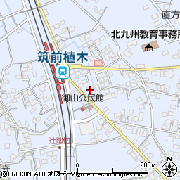 福岡県直方市植木1025-5周辺の地図