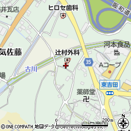 辻の郷周辺の地図