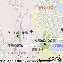 福岡県福津市手光1285周辺の地図