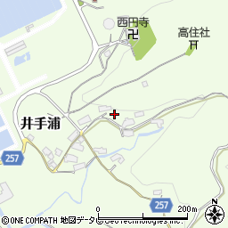 福岡県北九州市小倉南区井手浦286周辺の地図