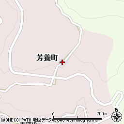 和歌山県田辺市芳養町3847周辺の地図