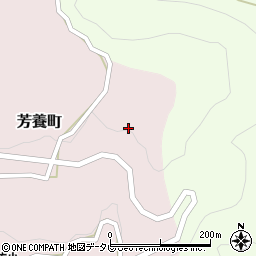 和歌山県田辺市芳養町3853周辺の地図
