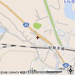 和歌山県日高郡みなべ町山内448周辺の地図