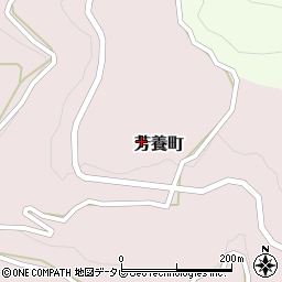 和歌山県田辺市芳養町3882周辺の地図