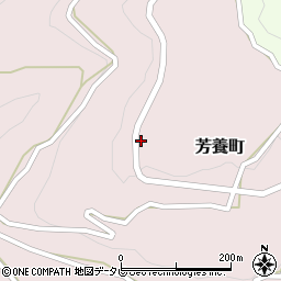 和歌山県田辺市芳養町3888周辺の地図