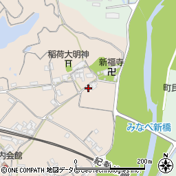 和歌山県日高郡みなべ町山内847周辺の地図