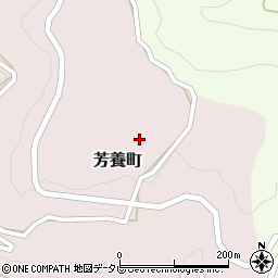 和歌山県田辺市芳養町3845周辺の地図