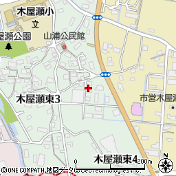 マインズピア誠善社木屋瀬斎場周辺の地図