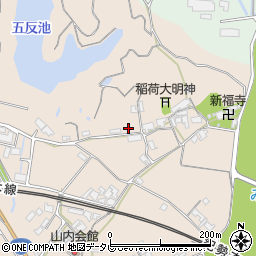 和歌山県日高郡みなべ町山内884周辺の地図