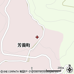 和歌山県田辺市芳養町3841周辺の地図