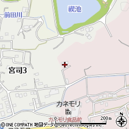 福岡県福津市手光2578周辺の地図