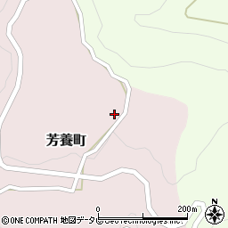 和歌山県田辺市芳養町3850周辺の地図