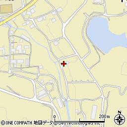 愛媛県東温市下林1725周辺の地図