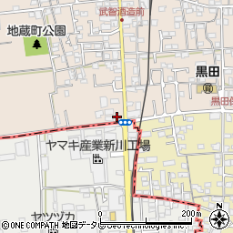 愛媛県伊予郡松前町北黒田833-2周辺の地図