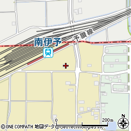 愛媛県伊予市上三谷甲-380周辺の地図